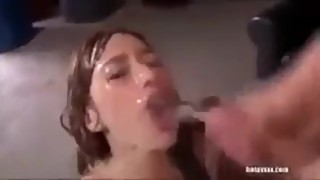 Top video~She got a cum shower